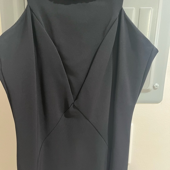 Zara little black dress with jeweled neck line - Picture 3 of 6